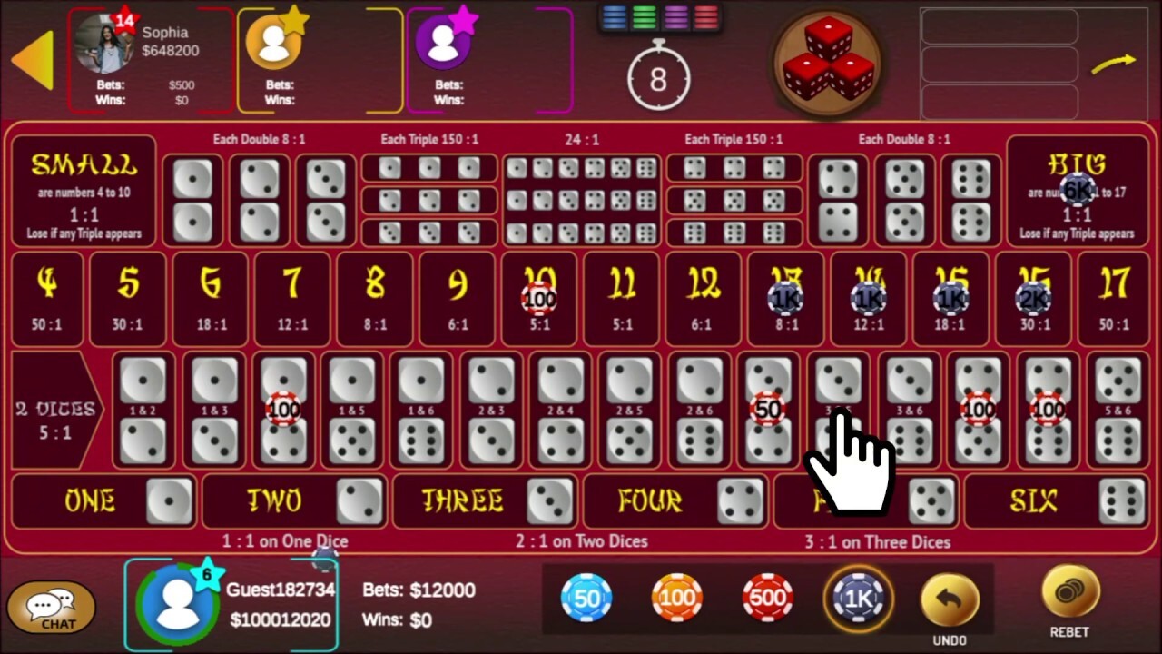 Mega Sicbo Tai Casino Online Vn88